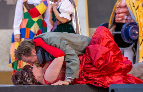 Ines Lex als "Musetta" und Miljenko Turk als "Marcello"