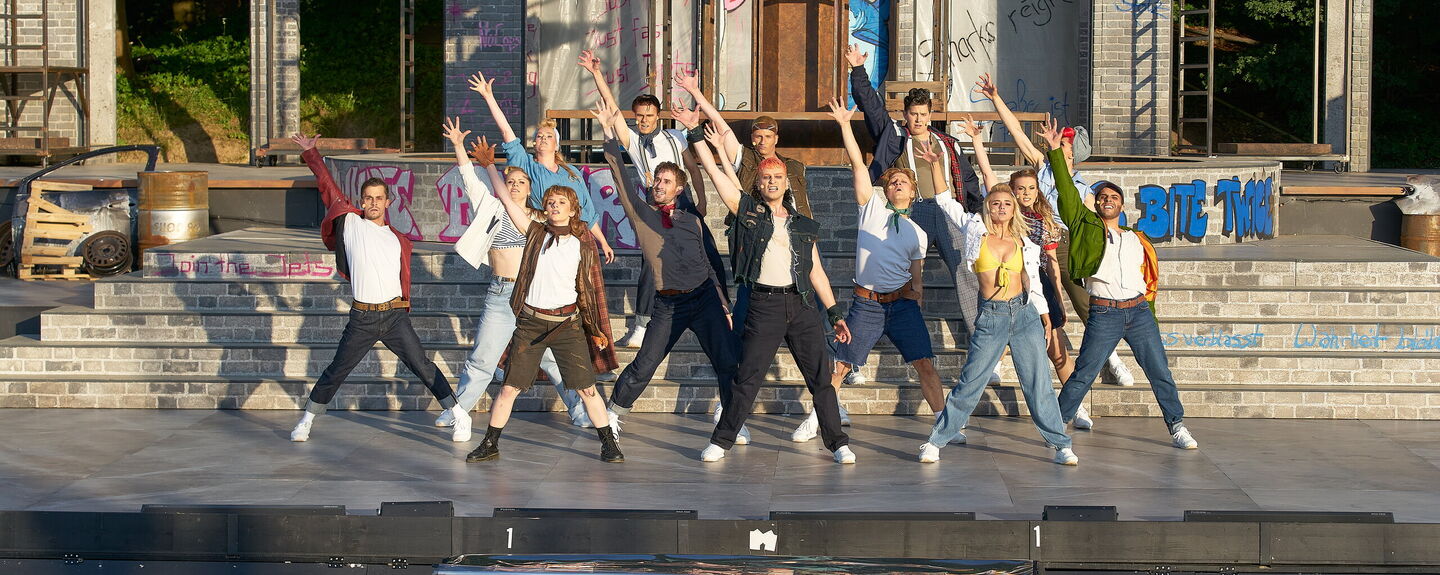 Musical-Klassiker mit bleibender Aktualität urteilt Autor Peter Krause von Concerti „West Side Story“ bei den Eutiner Festspielen. Foto: Marcel Kohnen