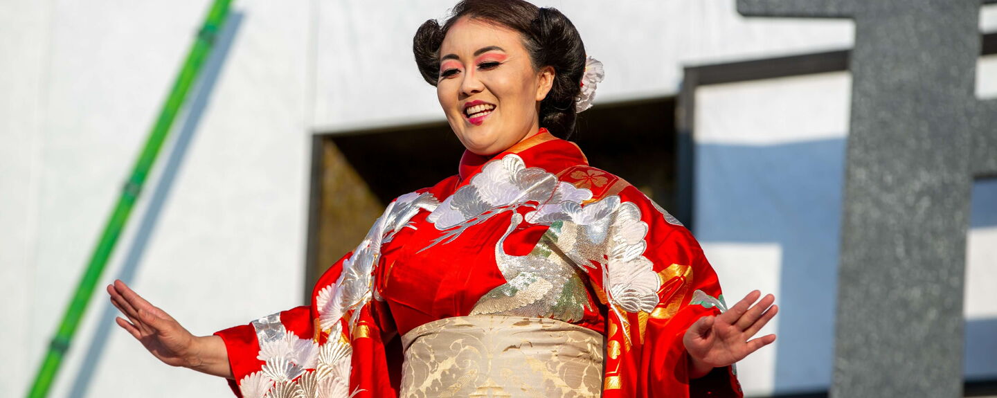 Die Rolle von Cio-Cio-San ist in Eutin wegen des enormen Anspruchs an das Stimmvermögen doppelt besetzt: Yitian Luan (Foto) und Tetiana Miyus wechseln sich ab.