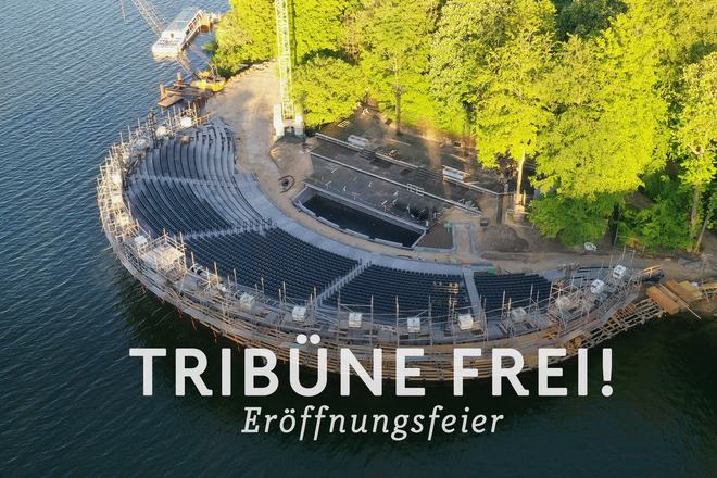Tribüne frei – Eröffnungsfeier für geladene Gäste