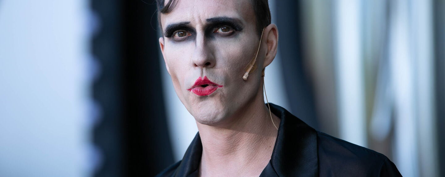 Oliver Urbanksi als Conferencier