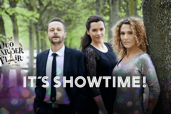 Duo Pariser Flair – Showtime auf der Studiobühne!