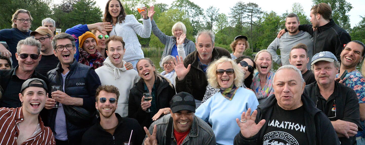 Ein Team an Bord – ein Team auf der Bühne. Foto: EFS